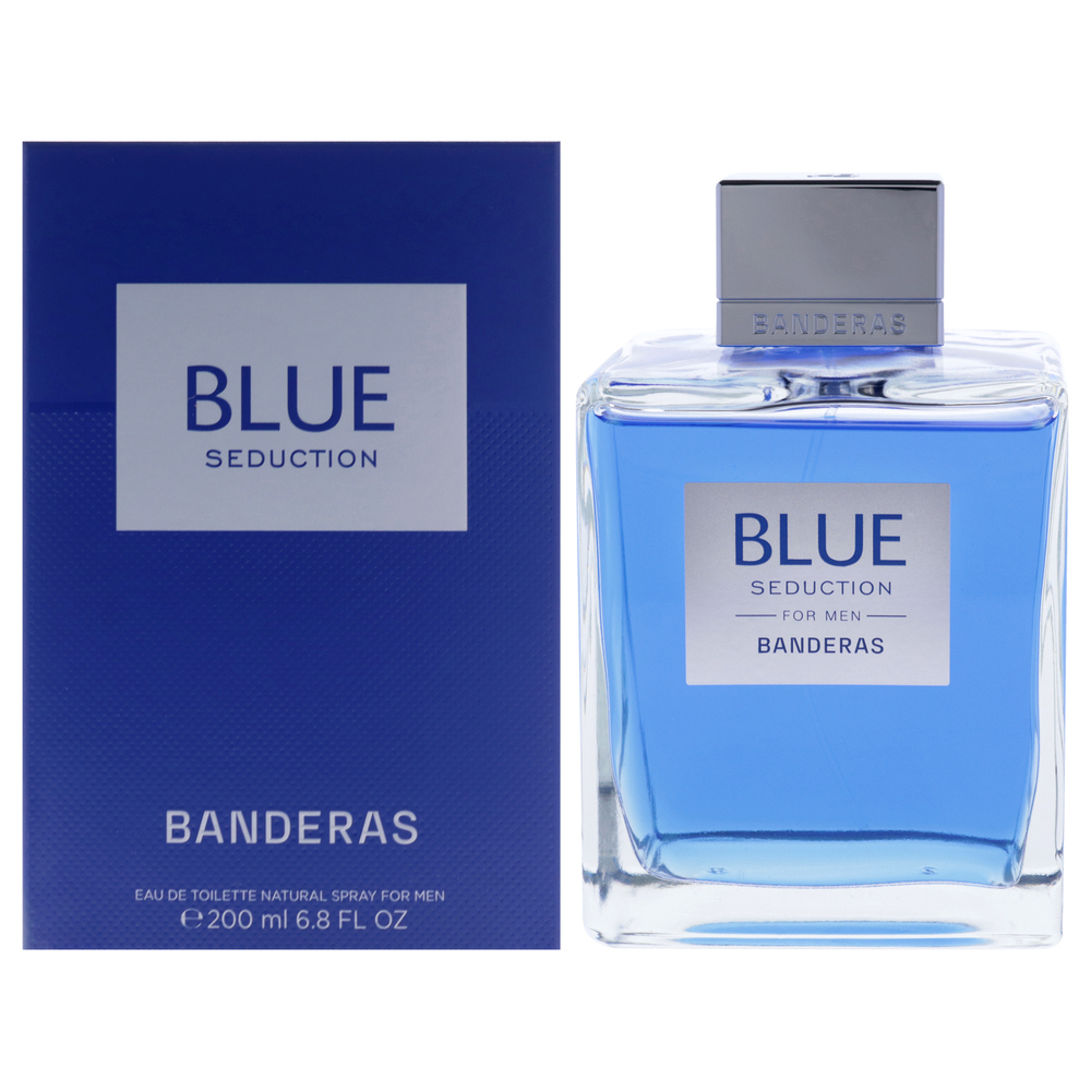 Blue Seduction BY Antonio Banderas for Men 6.75 oz EDT Spray